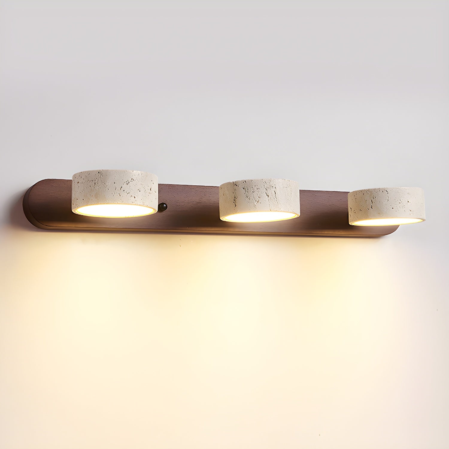 Tuelo Applique Murale Intérieure en Travertin Neutre - Neutralighting