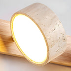 Tuelo Applique Murale Intérieure en Travertin Neutre - Neutralighting