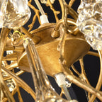Abeleisa Lustre Laiton Cristal Forme Branche d'Arbre et Échelle - Neutralighting