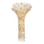 Abeleisa Lustre Laiton Cristal Forme Branche d'Arbre et Échelle - Neutralighting