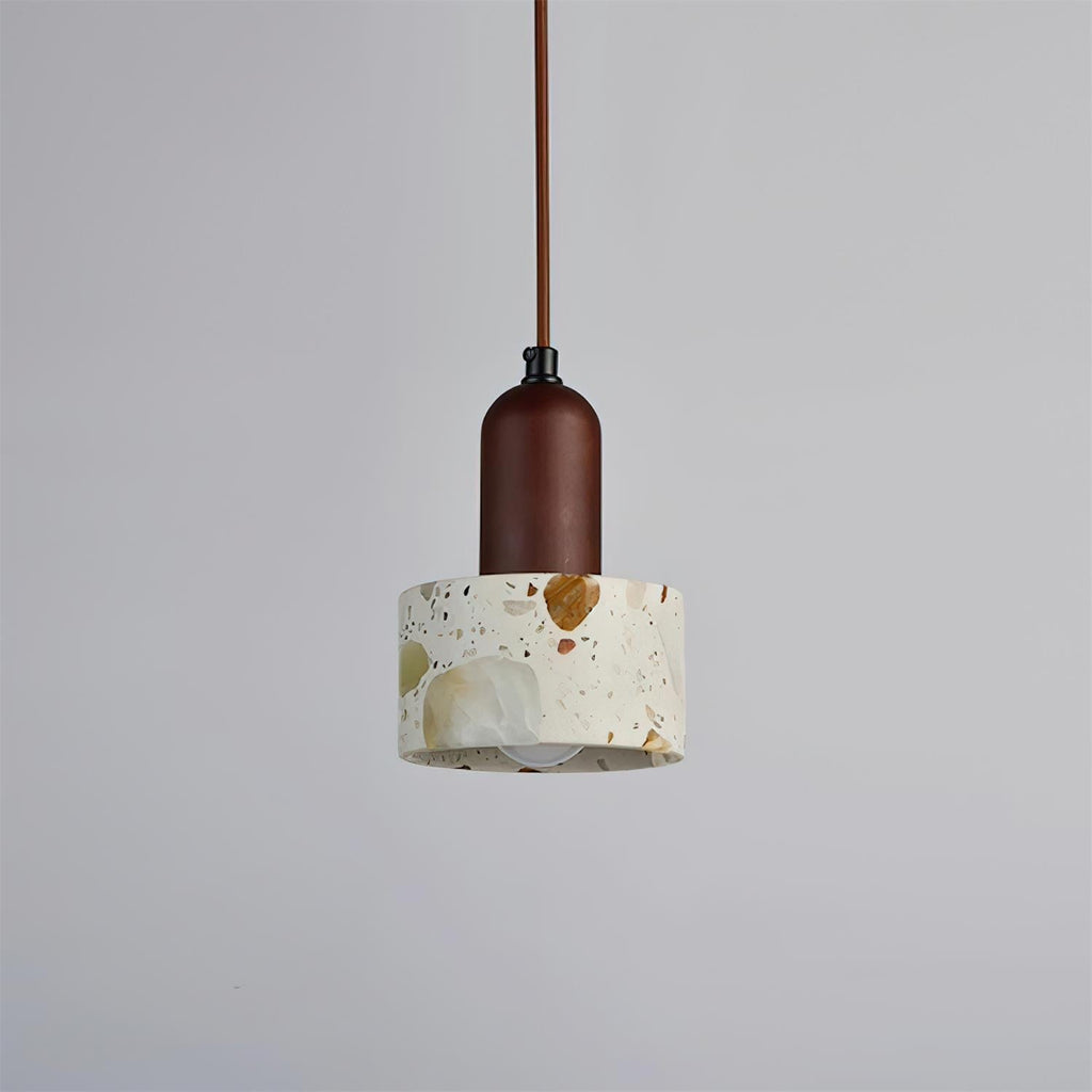 Tressa Lampe Suspension Sculpturale Incrustation Terrazzo - Neutralighting