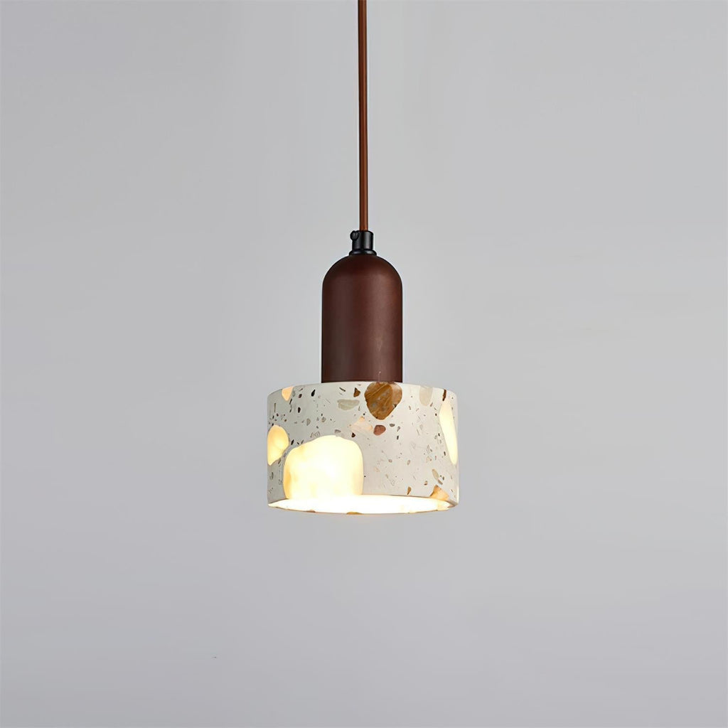 Tressa Lampe Suspension Sculpturale Incrustation Terrazzo - Neutralighting