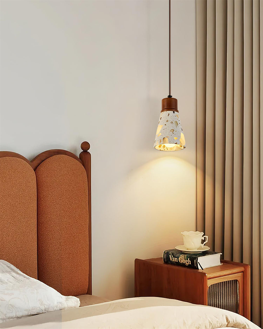 Tressa Lampe Suspension Sculpturale Incrustation Terrazzo - Neutralighting