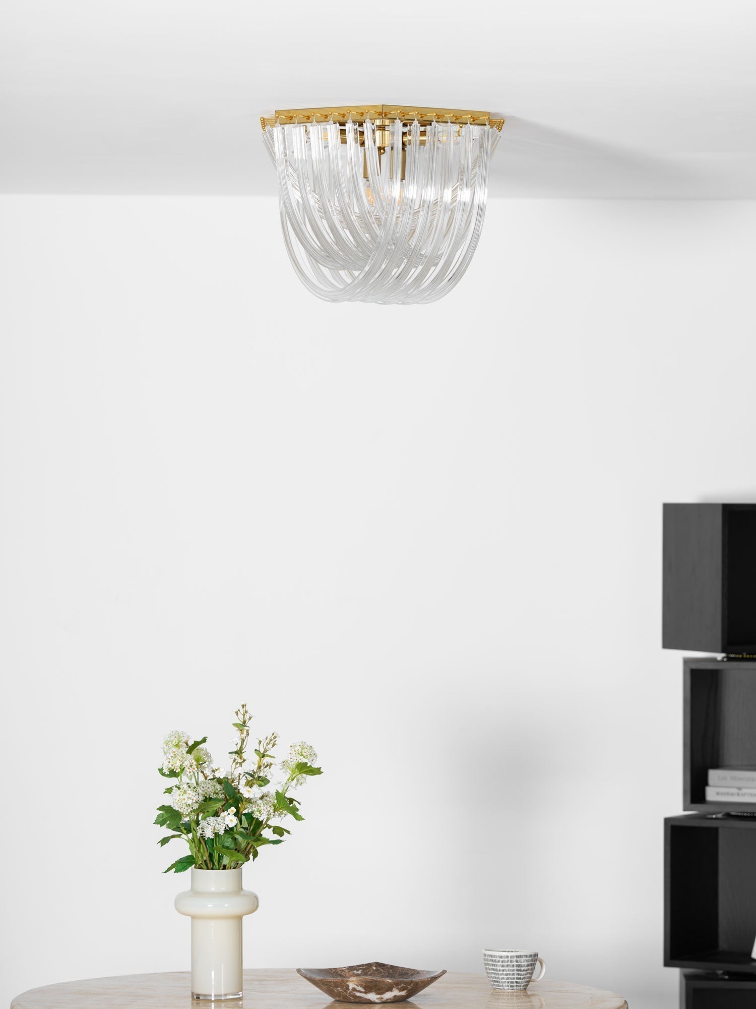 Erphaa Lampe de Plafond en Verre Luxe - Neutralighting