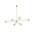 Catalel Moderne Minimaliste Laiton Verre Lustre - Neutralighting