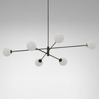 Catalel Moderne Minimaliste Laiton Verre Lustre - Neutralighting