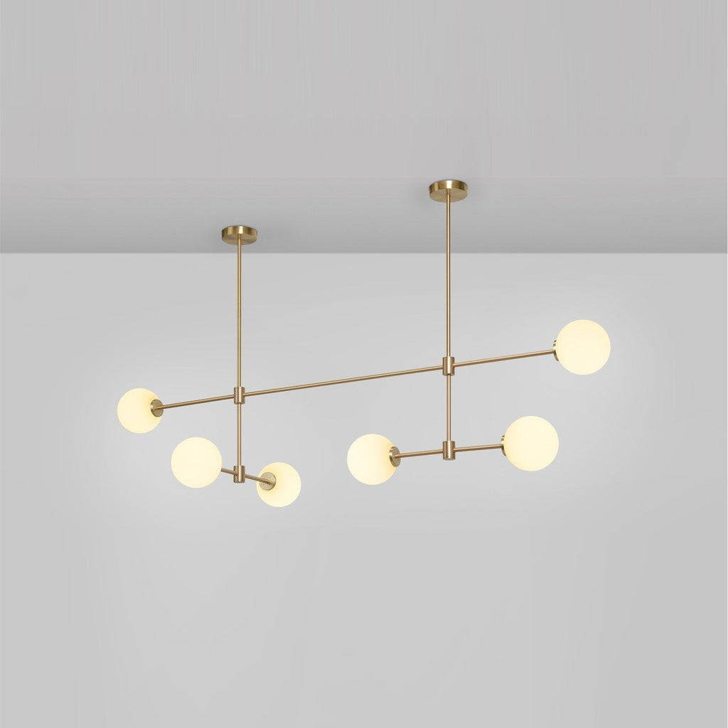 Uvinus Moderne Minimaliste Multi Verre Lustre - Neutralighting