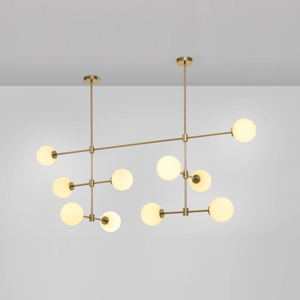 Uvinus Moderne Minimaliste Multi Verre Lustre - Neutralighting
