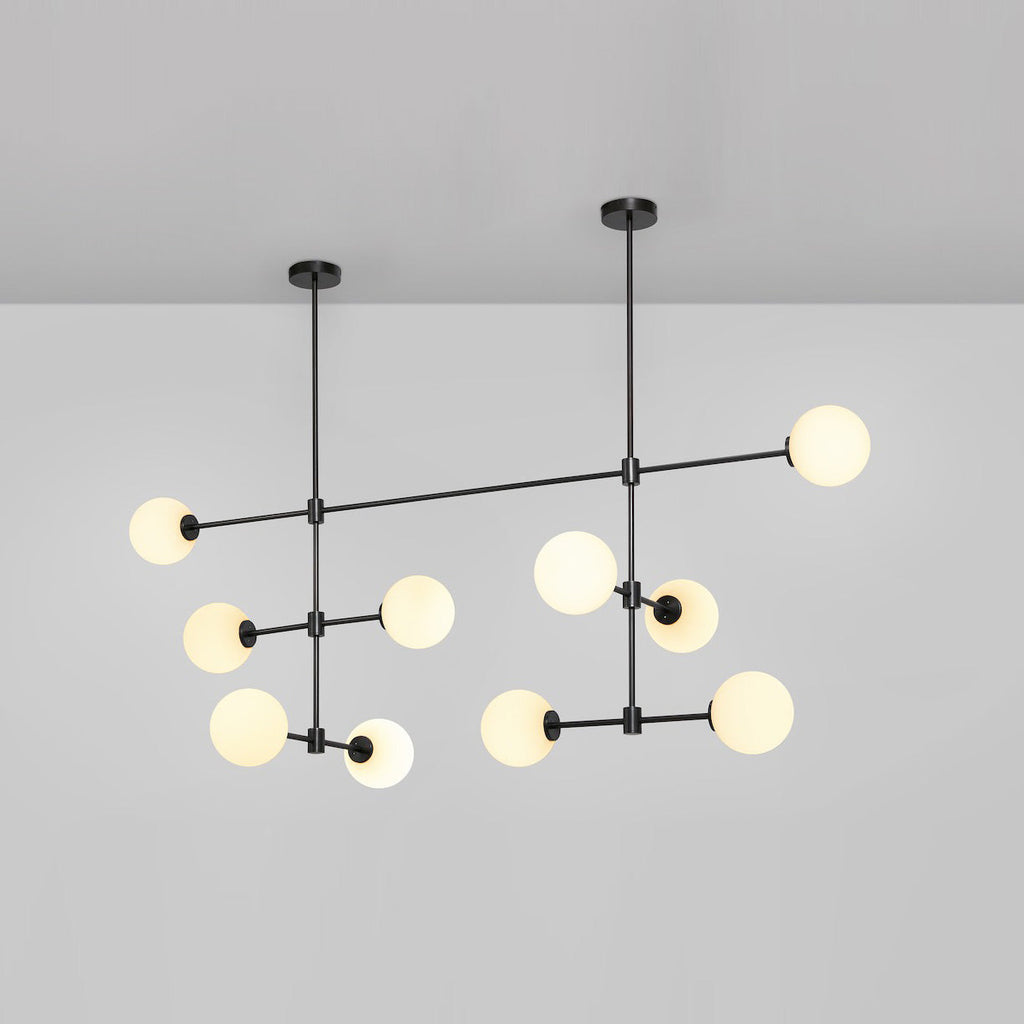 Uvinus Moderne Minimaliste Multi Verre Lustre - Neutralighting