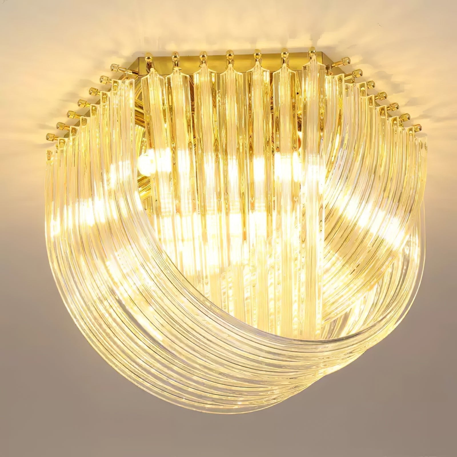 Erphaa Lampe de Plafond en Verre Luxe - Neutralighting