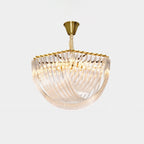 Aurora Chandelier Clair Courbé Superposé - Neutralighting