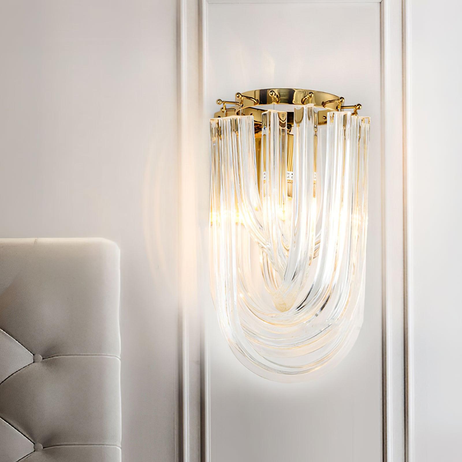 Aurora Applique Murale en Verre de Luxe - Neutralighting