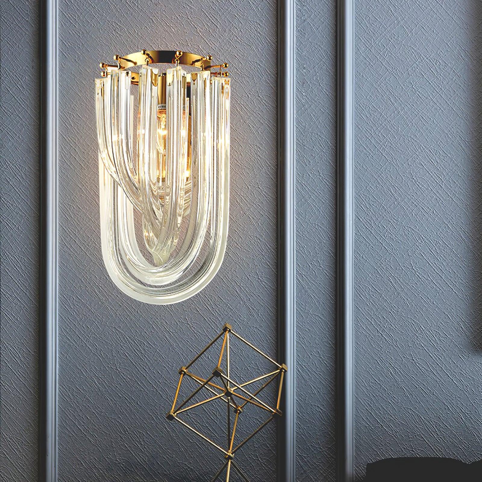 Aurora Applique Murale en Verre de Luxe - Neutralighting
