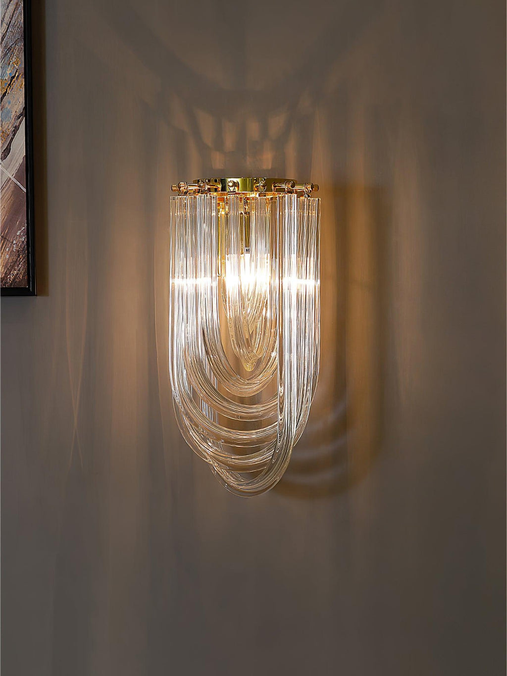 Aurora Applique Murale en Verre de Luxe - Neutralighting