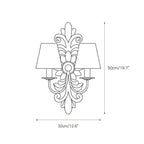 Vadora Postmodern Luxe Métal Applique Murale - Neutralighting