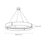 Alraeion Moderne Minimaliste Métal Lustre - Neutralighting