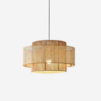 Triela Suspension Stratifié Rotin - Neutralighting