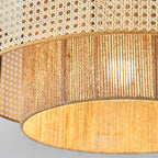 Triela Suspension Stratifié Rotin - Neutralighting