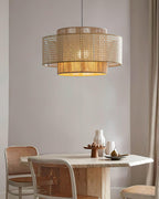 Triela Suspension Stratifié Rotin - Neutralighting