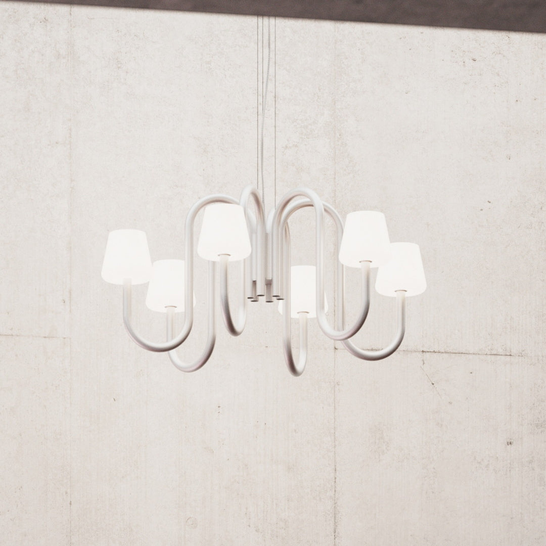 Arco Minimalist Lustre en verre - Neutralighting