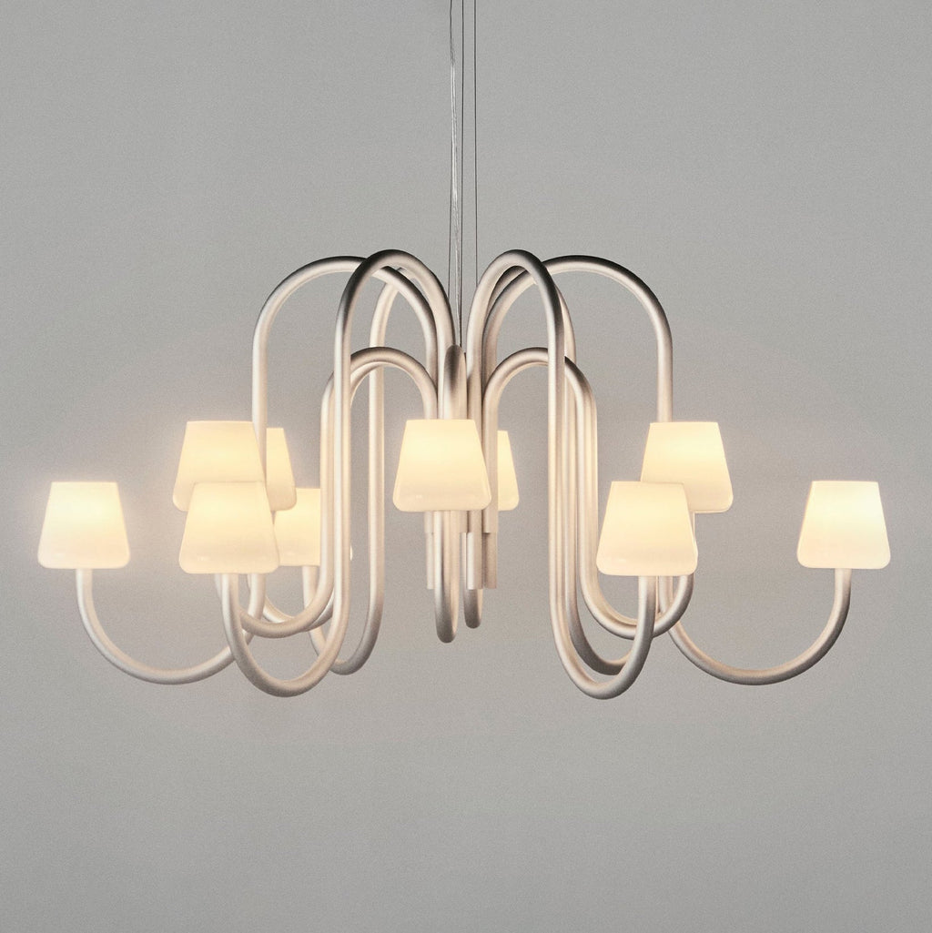 Arco Minimalist Lustre en verre - Neutralighting