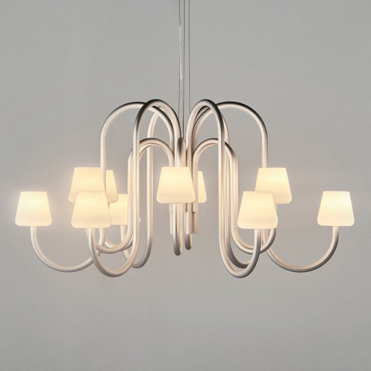 Arco Minimalist Lustre en verre - Neutralighting