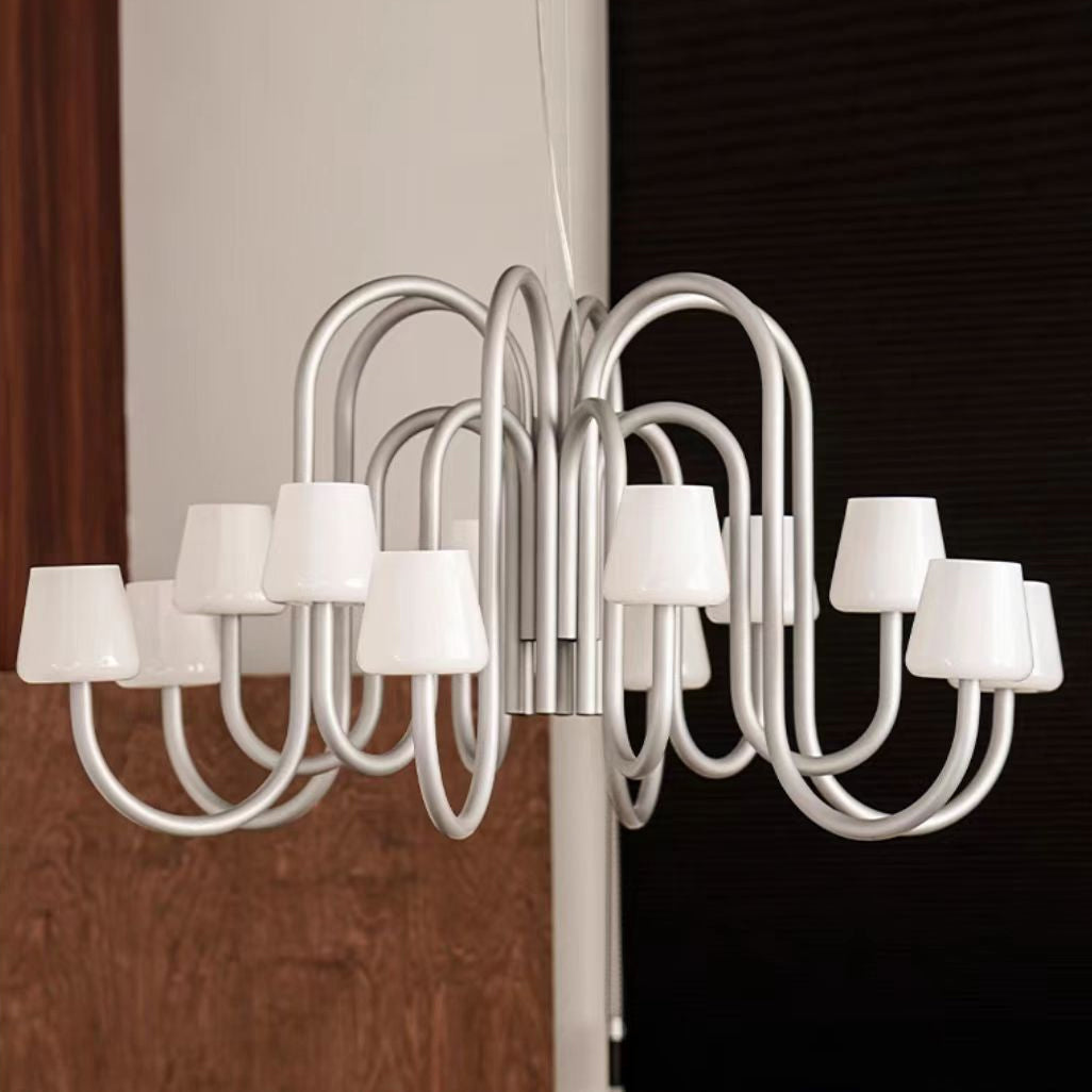 Arco Minimalist Lustre en verre - Neutralighting