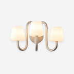 Trilo Applique Murale Courbes Satinées Sculpturales - Neutralighting