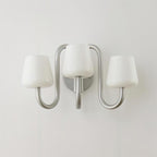Trilo Applique Murale Courbes Satinées Sculpturales - Neutralighting