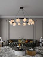 Olveneth Lustre Moderne en Albâtre - Neutralighting