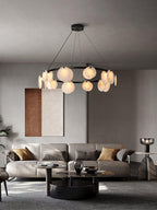 Olveneth Lustre Moderne en Albâtre - Neutralighting