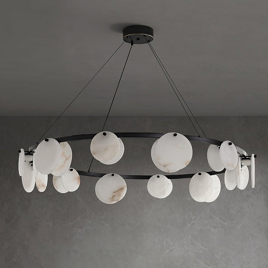 Olveneth Lustre Moderne en Albâtre - Neutralighting