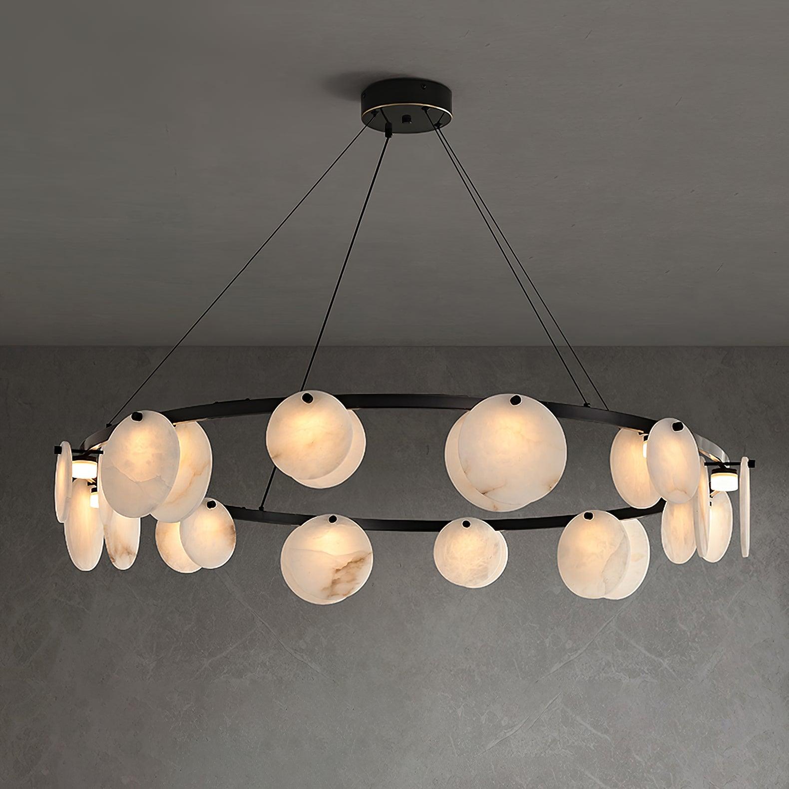Olveneth Lustre Moderne en Albâtre - Neutralighting