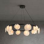 Olveneth Lustre Moderne en Albâtre - Neutralighting