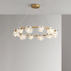 Olveneth Lustre Moderne en Albâtre - Neutralighting