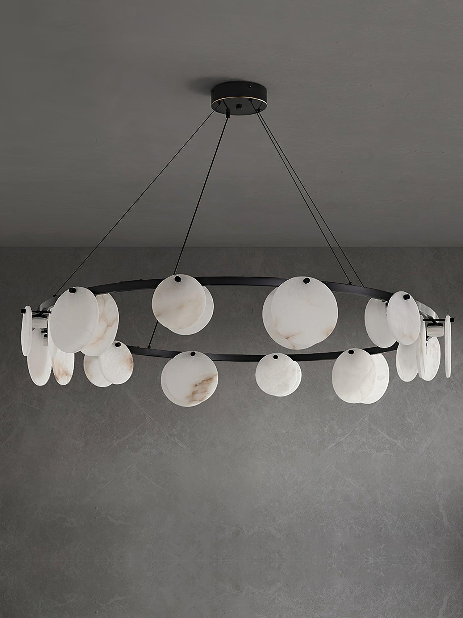 Olveneth Lustre Moderne en Albâtre - Neutralighting