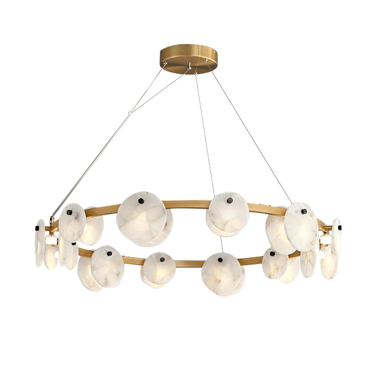 Olveneth Lustre Moderne en Albâtre - Neutralighting