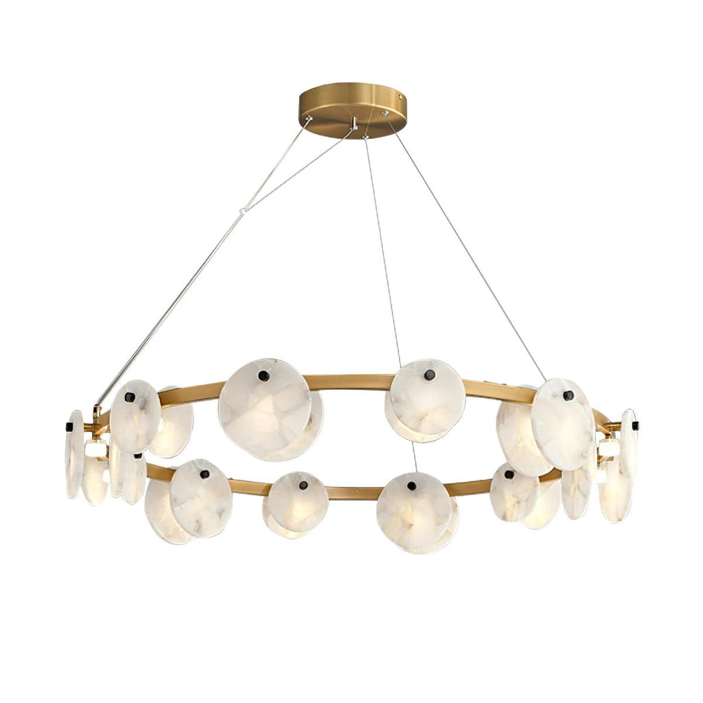 Olveneth Lustre Moderne en Albâtre - Neutralighting