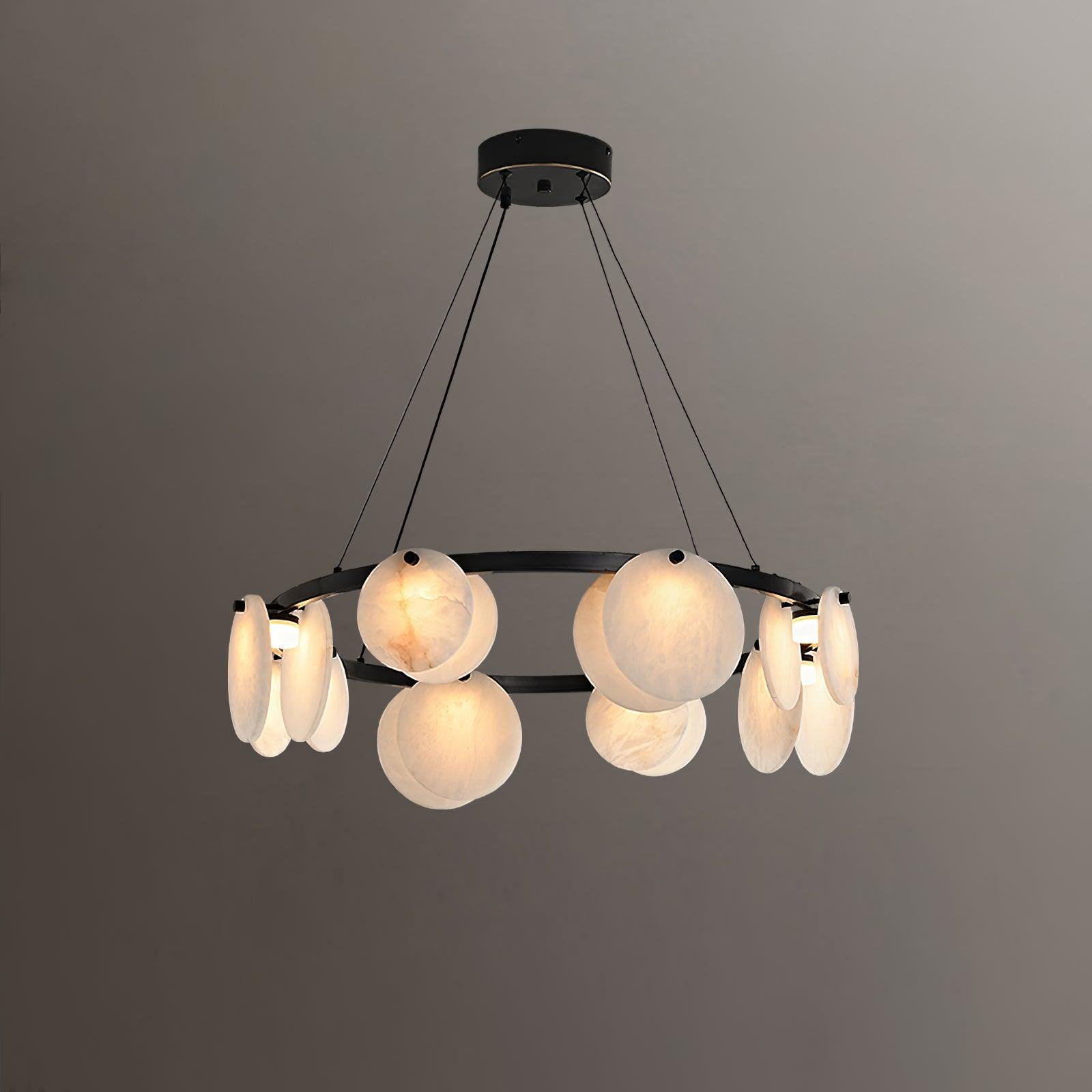 Olveneth Lustre Moderne en Albâtre - Neutralighting