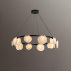 Olveneth Lustre Moderne en Albâtre - Neutralighting