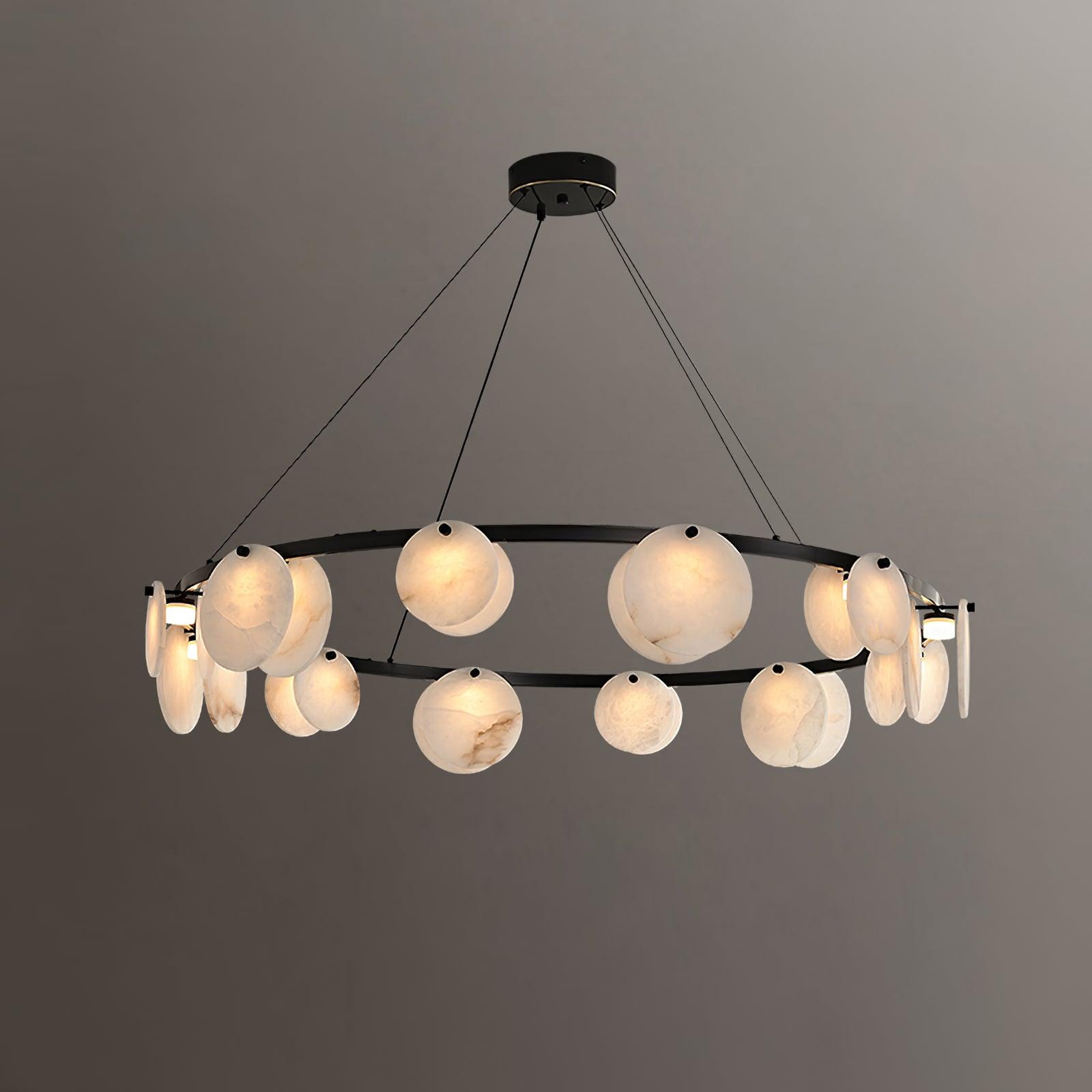 Olveneth Lustre Moderne en Albâtre - Neutralighting