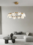 Olveneth Lustre Moderne en Albâtre - Neutralighting
