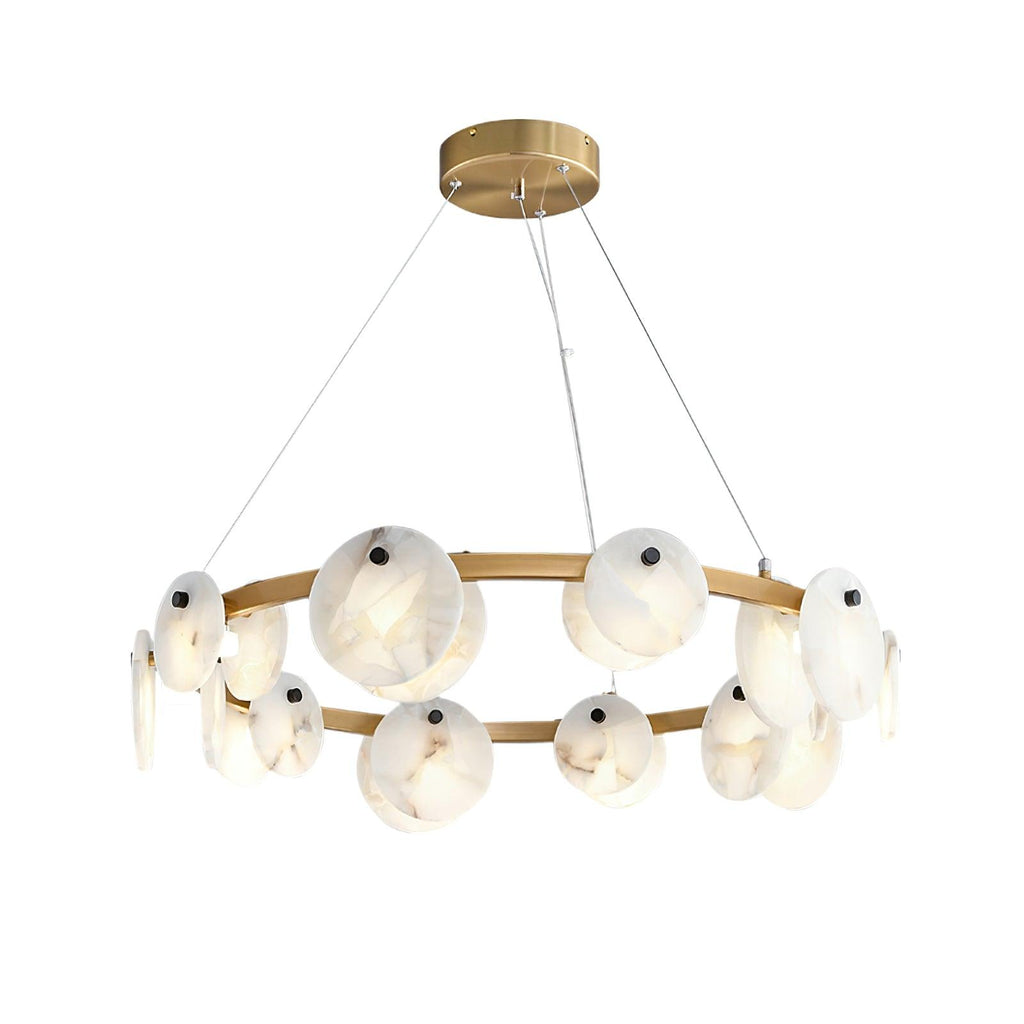 Olveneth Lustre Moderne en Albâtre - Neutralighting