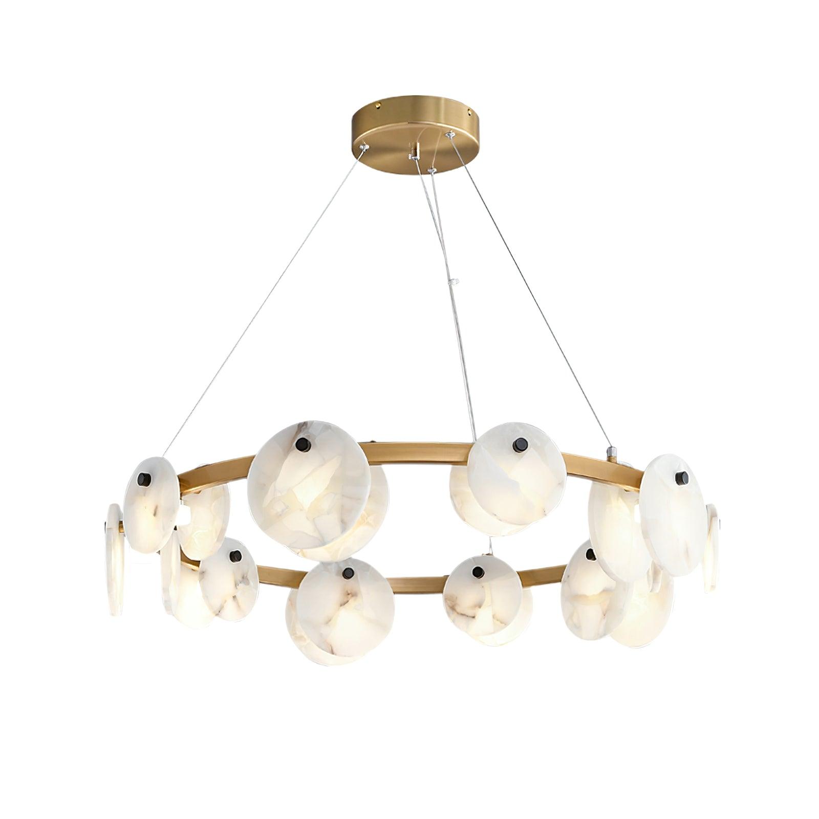 Olveneth Lustre Moderne en Albâtre - Neutralighting