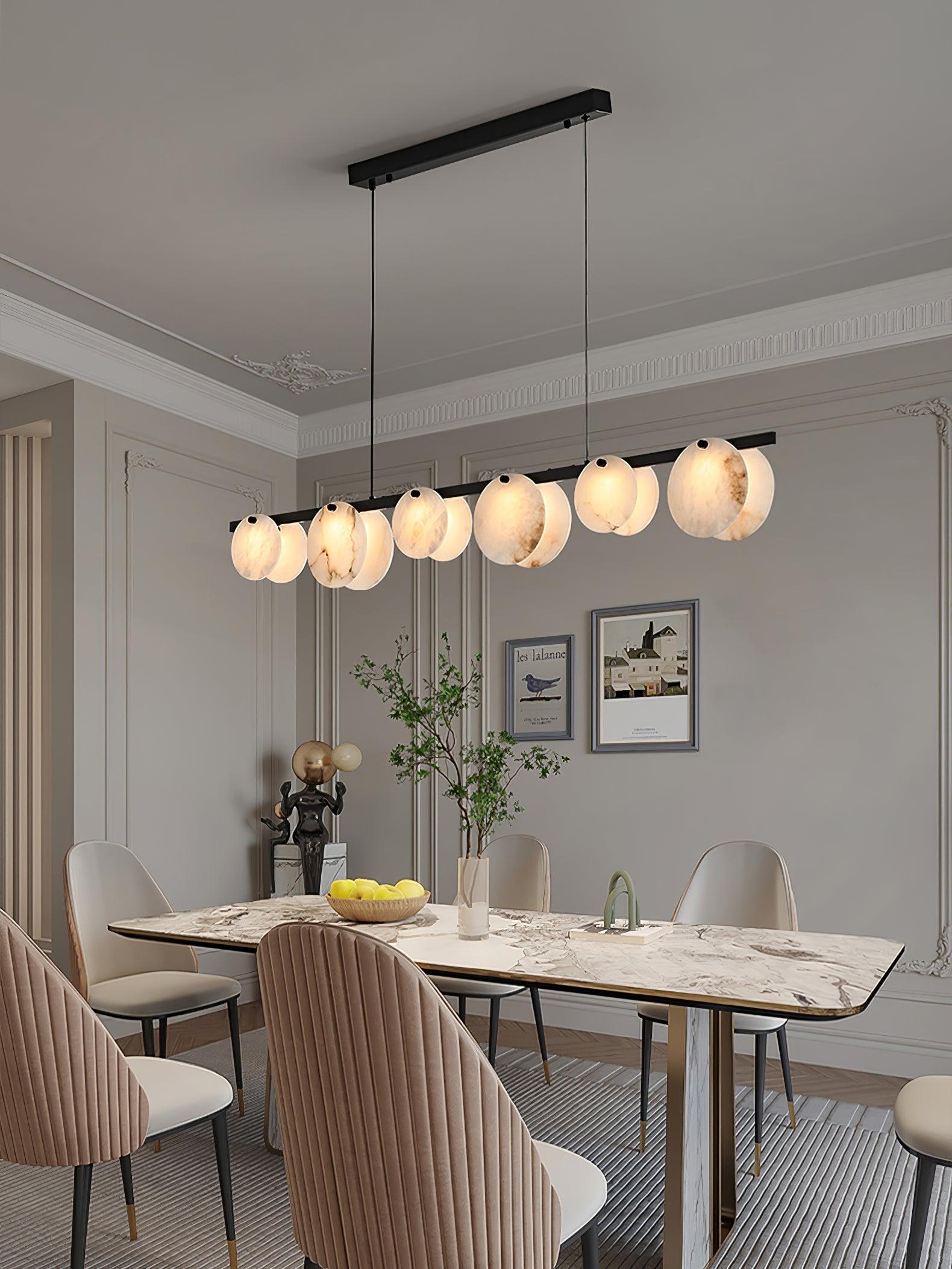 Olirel Suspension Linéaire en Albâtre - Neutralighting