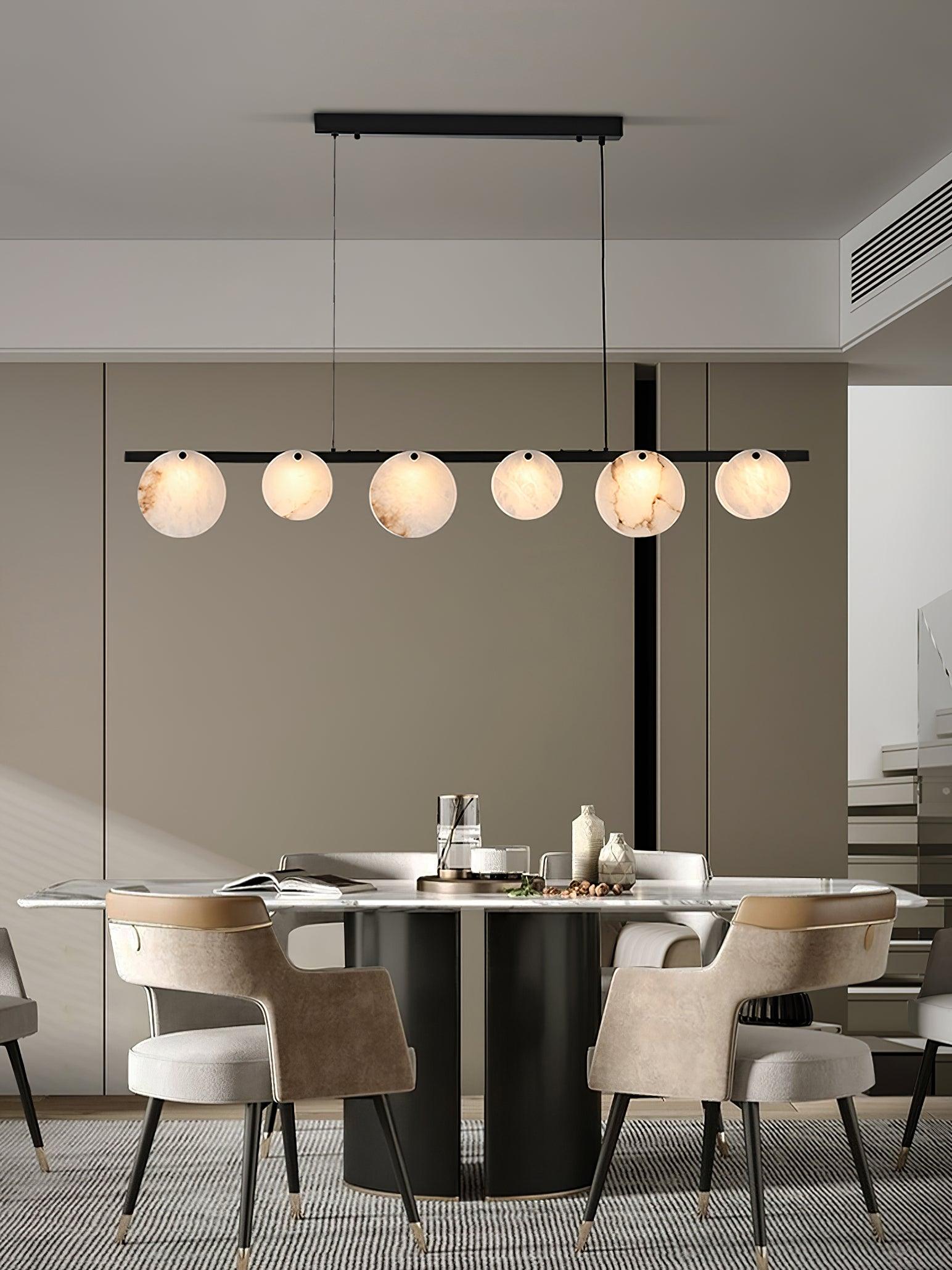 Olirel Suspension Linéaire en Albâtre - Neutralighting