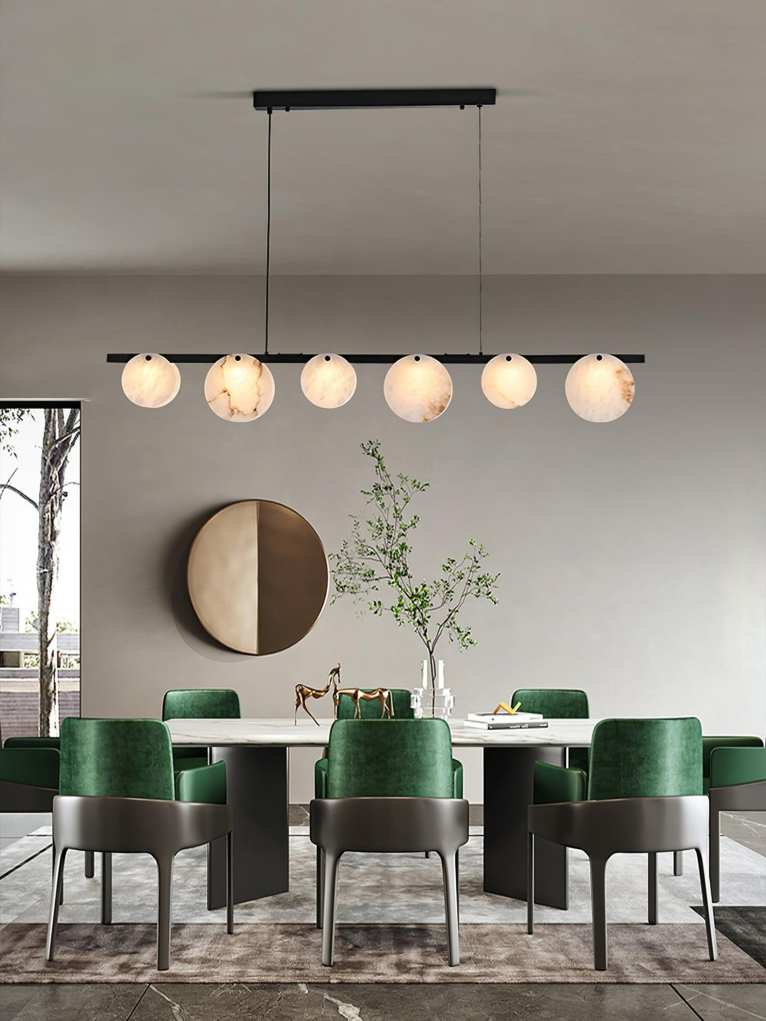 Olirel Suspension Linéaire en Albâtre - Neutralighting