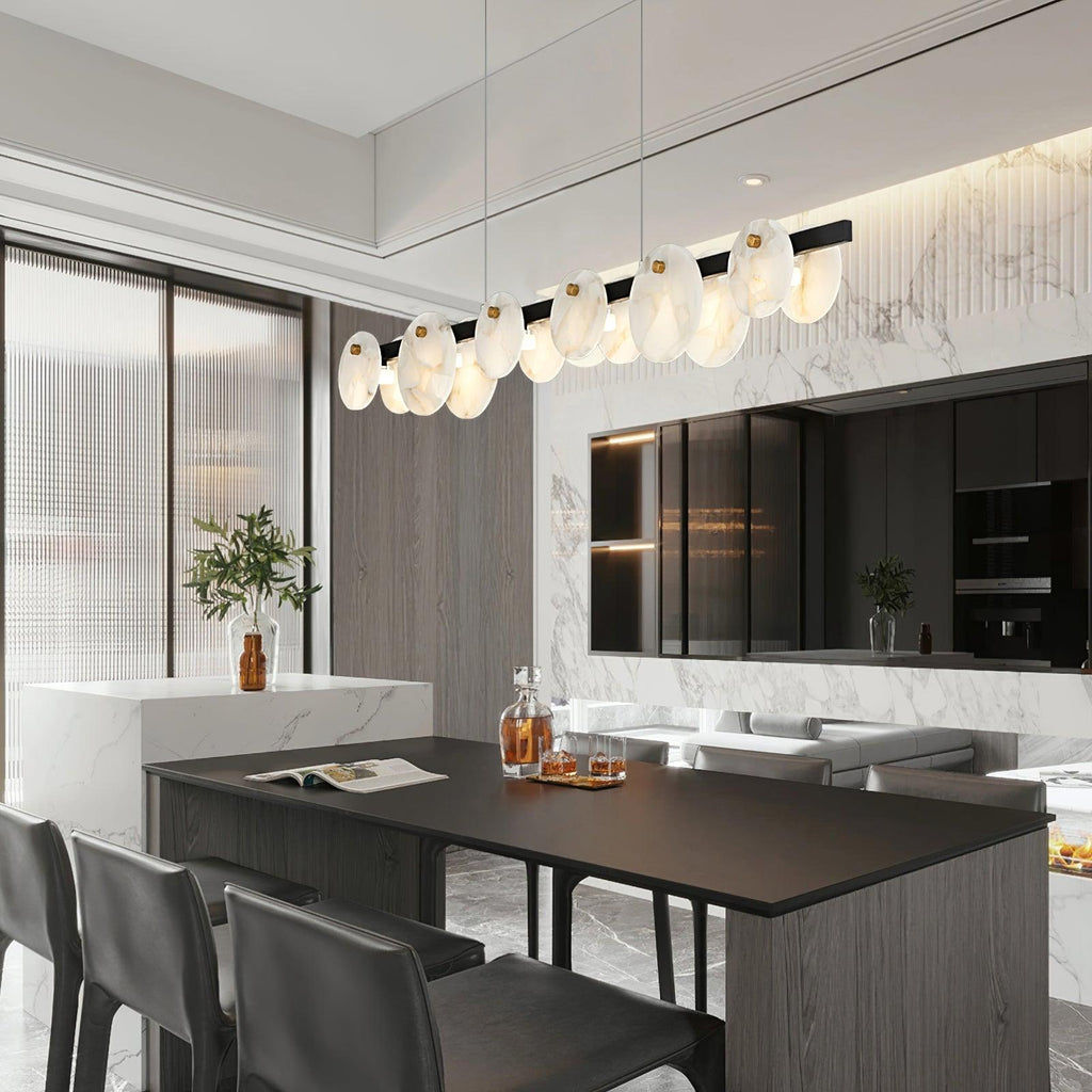 Olirel Suspension Linéaire en Albâtre - Neutralighting