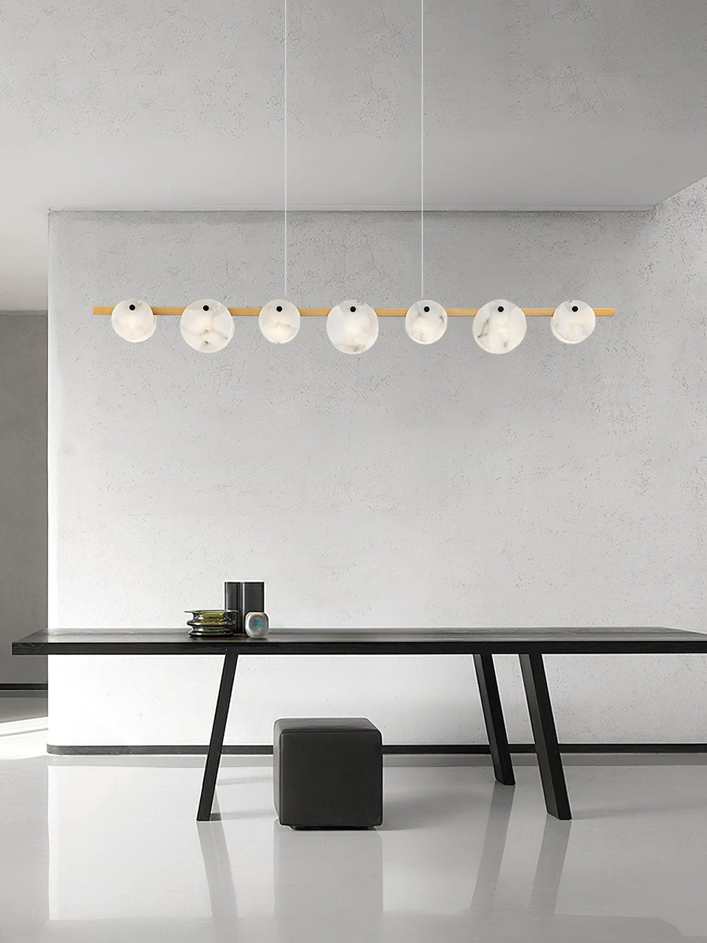 Olirel Suspension Linéaire en Albâtre - Neutralighting