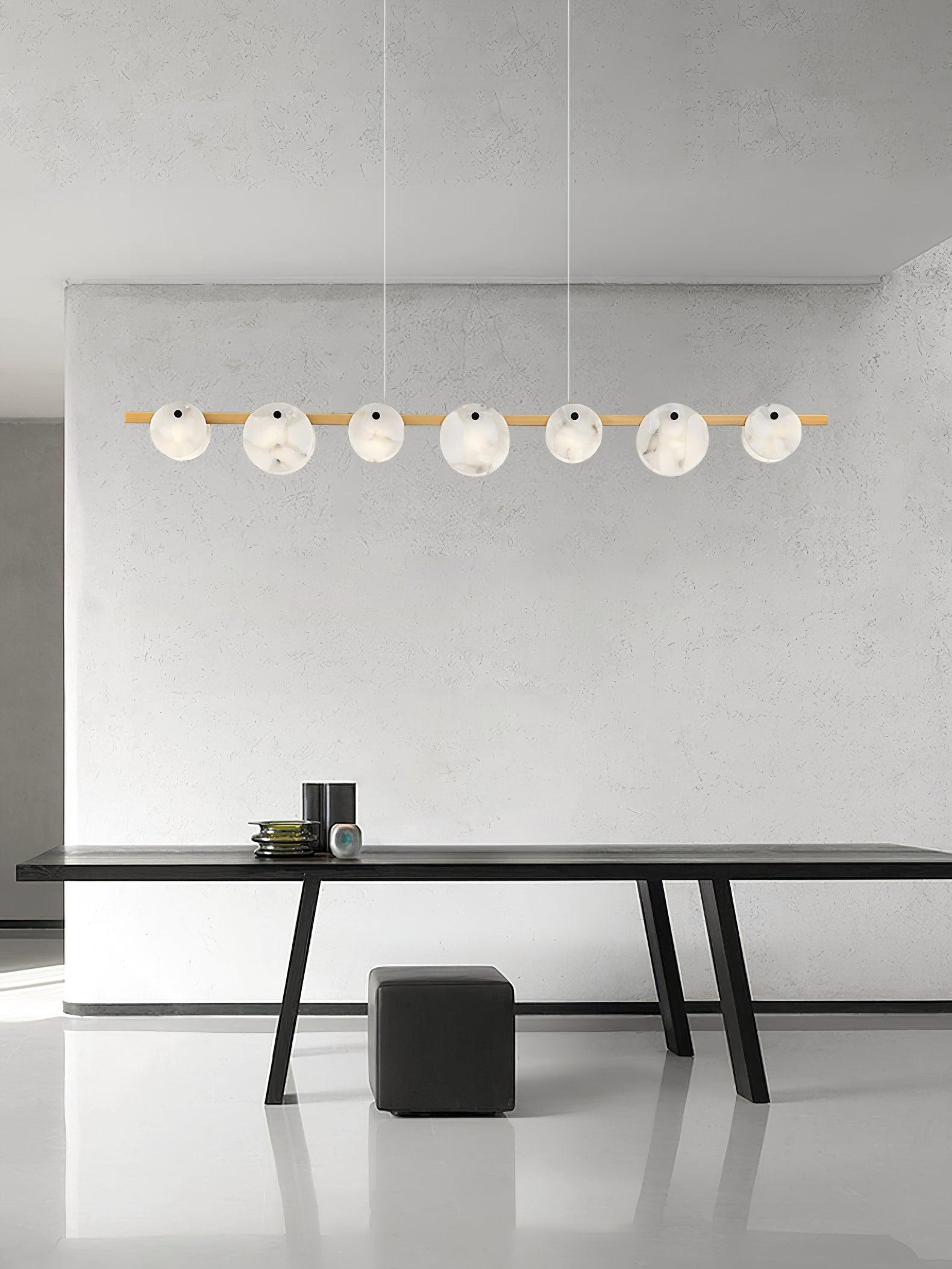 Olirel Suspension Linéaire en Albâtre - Neutralighting